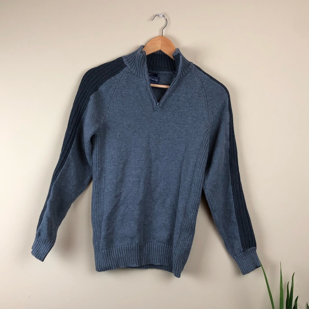 1/4 Wool Zip-Up
